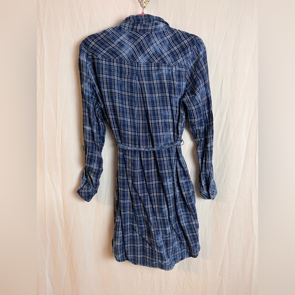 KENNETH Cole Reaction button down dress with tie waist - Picture 5 of 5